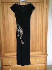 Robe noire 100% soie Laura