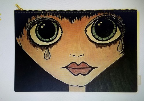 Big eyes sad - eyes,