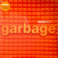GARBAGE "VERSION 2.0" 20th ANNIVERSARY DOUBLE ORANGE VINYL LP NEW BUT UNSEALED