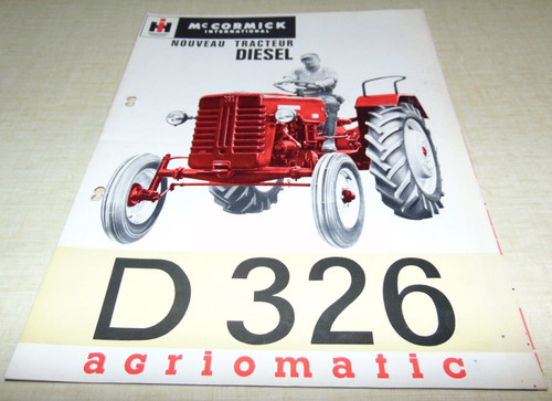 Brochure prospectus tracteur - brochure,