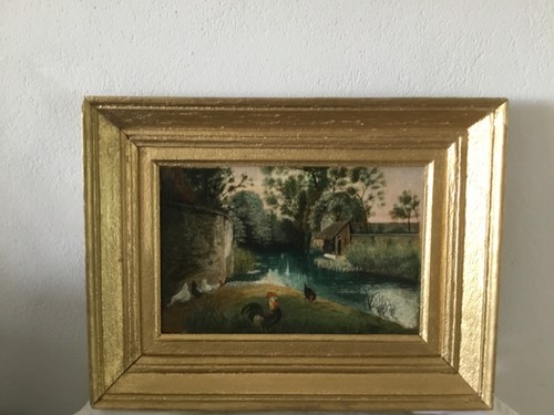 Huile sur toile - huile,