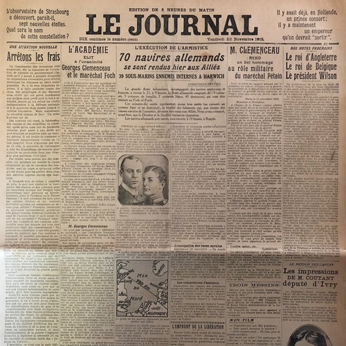 Quotidien journal ww1 - le,
