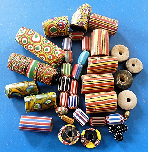 Lot perles chevron - perles,