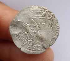 François 1er - Très Rare Douzain à la Croisette -- 1er Type POITIER - 1,53gr