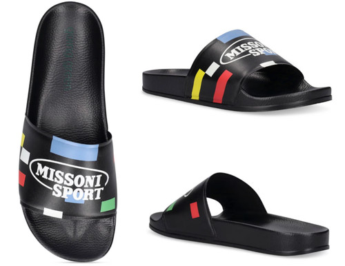 Missoni slides slip sandals - missoni,