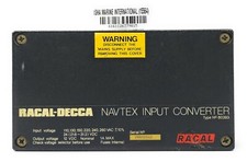 Racal 80393 12VDC Navtex Entrée Convertisseur Noir