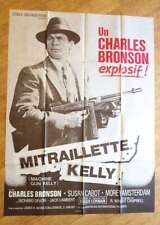 MACHINE-GUN KELLY Charles Bronson original LARGE french movie poster R