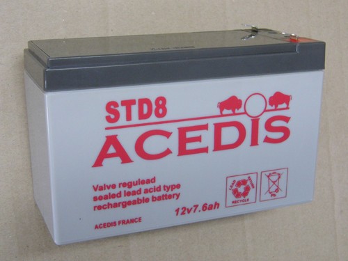 Feber batterie 12v - 7ah, 7.2ah