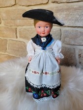 ANCIENNE PETITE POUPÉE RÉGIONALE RÉGION FOLKLORIQUE BAVAROISE COLLECTION