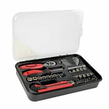 Coffret douilles jeu de cles a douilles 35PCS Mallette Outil Réparation Voiture