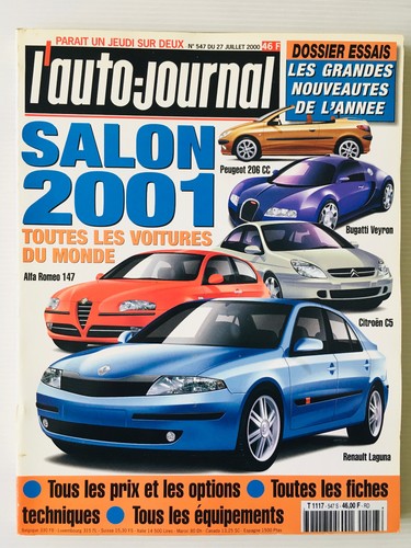 Revue auto journal - l'auto,