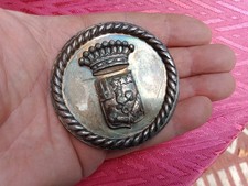 Ancienne Plaque Baudrier XIXeme Blason Héraldique Ordre Militaire 