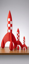 Fusée Tintin imprimée 3D –