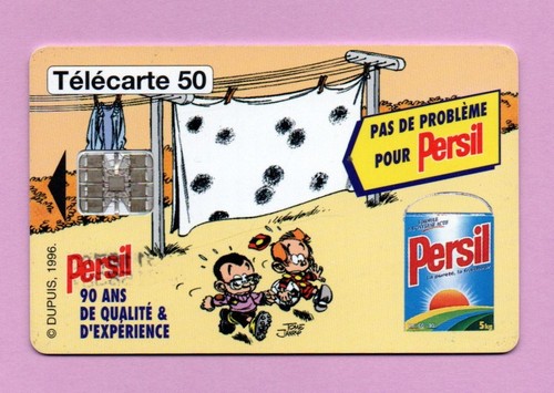 Télécarte lessive persil - télécarte,
