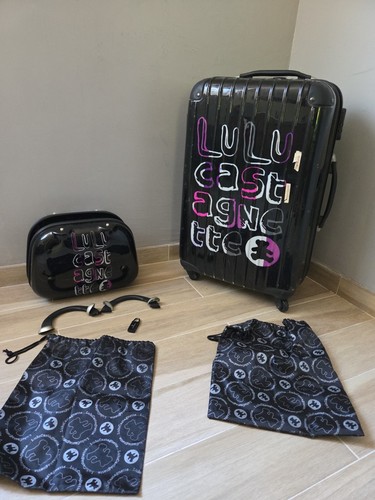 Set valise vanity noir - valise, &