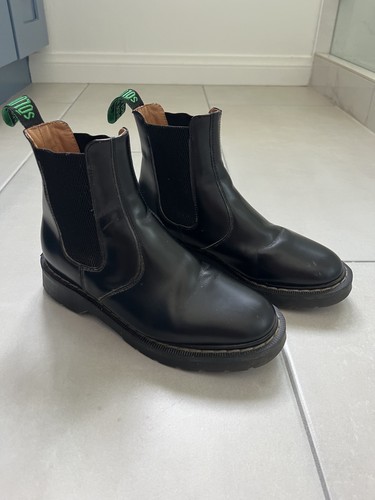 Solovair black shine dealer - black,