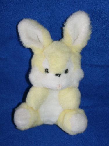 Nounours doudou peluche lapin - doudou,