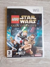 nintendo wii lego star wars la saga complete complet version fr etat be cd