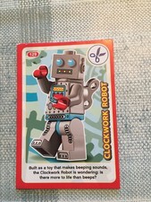 SAINSBURYS LEGO INCREDIBLE INVENTIONS 2018 CARD No. 129 - Clockwork Robot