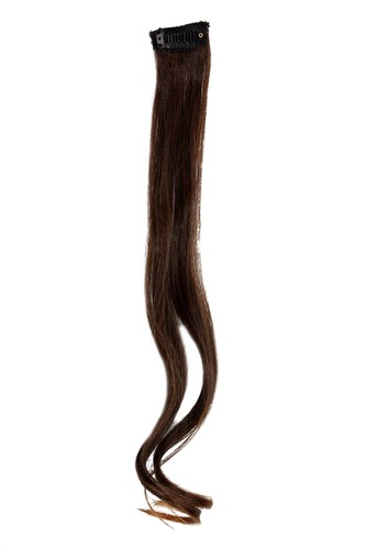 Clip mèche wavy rouge - 1,