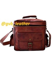 Sac cartable en cuir de