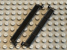 2 x Volet roulant noir LEGO