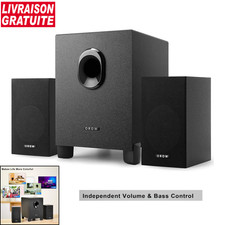 OROW Enceintes PC2.1 16W Haut