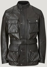 Blouson en cuir de moto