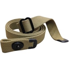 Military US M1 M-1 Carabine light OD Gren WWII Reproduction Canvas Rifle Sling