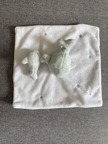 Doudou plat baleine bébé - plat,