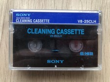 cassette de nettoyage cleaning cassette sony 8mm V8-25CLH pour caméscopes
