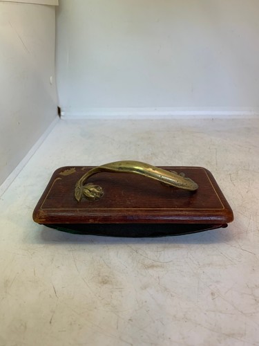 Ancien presse buvard cuir - presse,