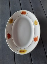 Plat ovale céramique Moulin