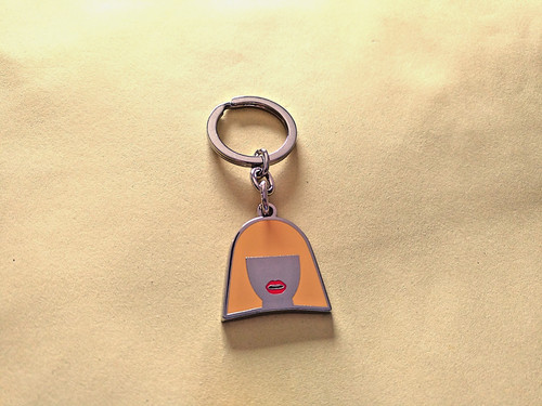 Porte clés métal cabaret - porte,