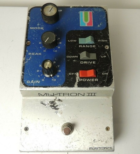 Vintage tron iii - mu-tron, envelope