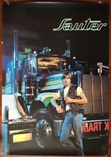 Affiche GAZINIERE SAUTER Cuisine, Camion 56x80cm 80's
