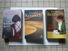 TROIS LIVRES DE DOUGLAS KENNEDY éditions BELFOND
