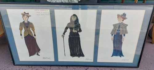 Abel rilliard gouache costume - rilliard,