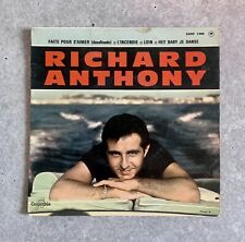 ✨Disque vinyle 45 tours original : Richard ANTHONY - Faits pour s’aimer ✨