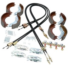 Kit de remise à neuf complet de patins et câbles de frein pour remorque...