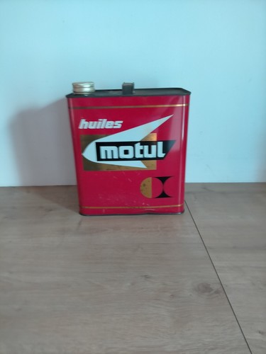 Ancien bidon huile motul - motul, l