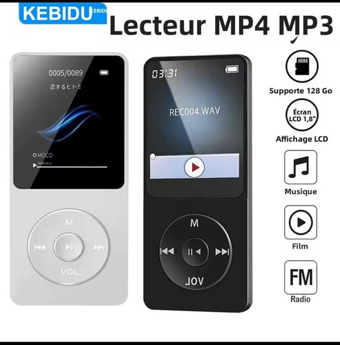 Lecteur mp3 mp4 bluetooth - mp3,