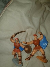 Hercules disney pictures RARe spain figure PVC 80 GOMA figurine comics mattel