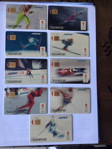 Série complète cartes - 9, jeux