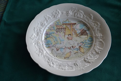 Assiette dessert gien style - assiette,