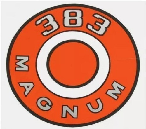 Orange 383 magnum air cleaner - orange,