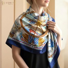 RARE VINTAGE foulard en soie