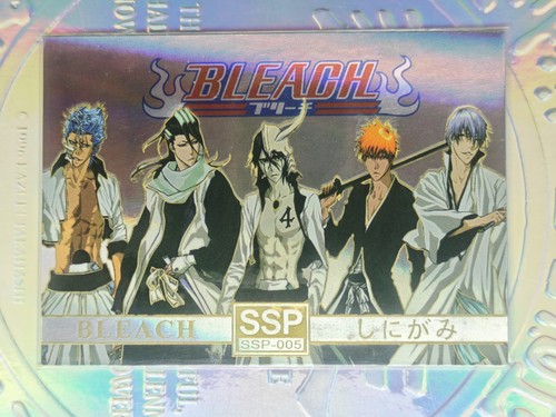 Card holographique bleach - holographique,