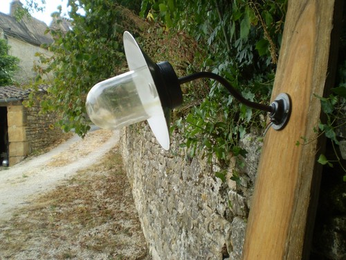Lampe col cygne ancienne - lampe,