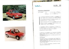 Catalogue brochure dossier presse + catalogues Teilhol Salon Paris 1988 FR